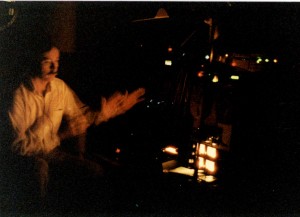 Daniel Buckley at work in the 1980s