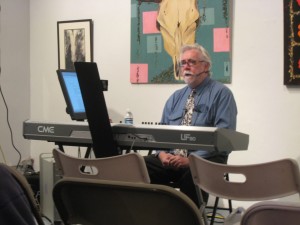 Jonestown lecture/demonstration, 2008, Dinnerware Gallery / photo by John Buckley