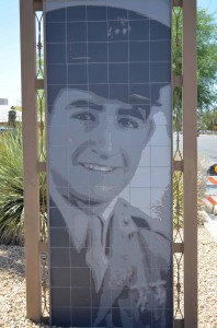 Airman mural in Barrio Hollywood