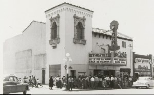 Cine Plaza Theater, downtown Tucson, around 1950s