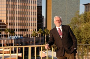 Daniel Buckley in downtown Tucson, photo by Alejandra Platt