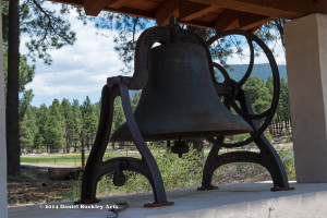 School bell, Arizona Historical Society Flagstaff, Arizona