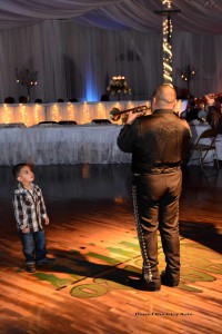 A future mariachi is born at El Casino Ballroom.