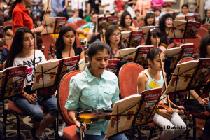 Student workshops at the Tucson International Mariachi Conference, 2013,