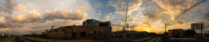 Train crossing in downtown Tucson