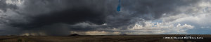 Storms west of Datil, NM