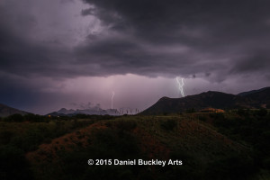 Patagonia lightning 7:44 p.m. 08/07/15