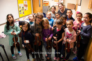 Beginning violins at Davis