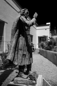 Statue of Father Kino at the Arizona History Museum